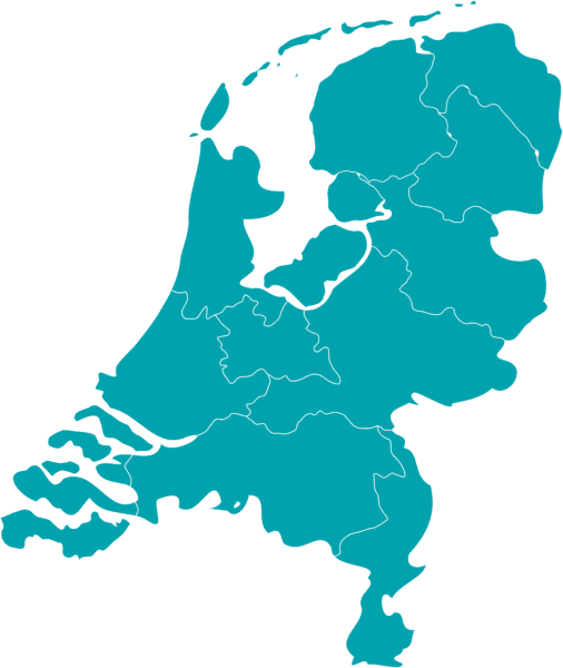 Nederland kaart